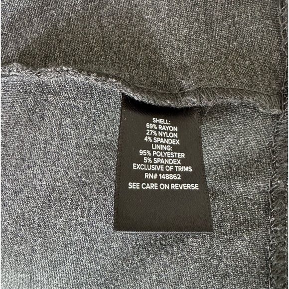 Women’s Studio by Torrid Blazer  Size 3 22/24 Color Gray - Picture 7 of 9